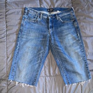 Armani jeans denim shorts